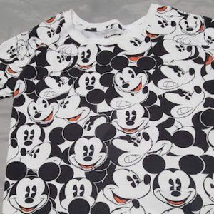 Women's Mickey Mouse Long Sleeve Sweater Shirt